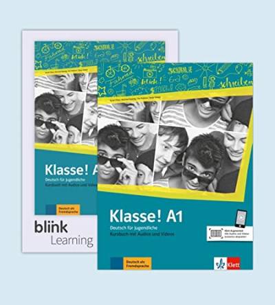 Klasse! A1 - Media Bundle BlinkLearning: Deutsch für Jugendliche. Kursbuch mit Audios/Videos inklusive Lizenzcode BlinkLearning (14 Monate) (Klasse!: Deutsch für Jugendliche)